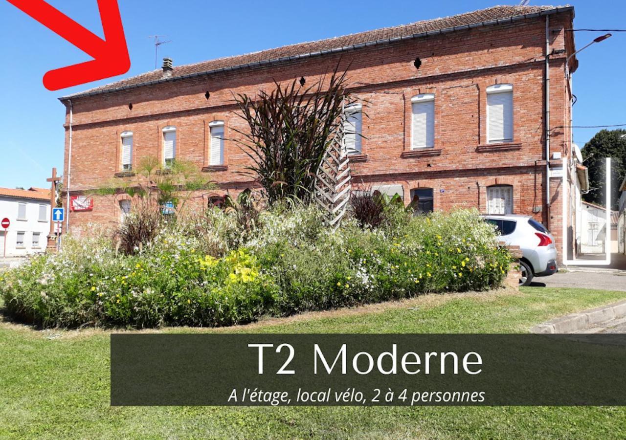 Le Dallas - 1 Chambre, 1 Canape-Lit, 1Er Etage, Parking, 10Min Canal Du Midi Castelsarrasin Luaran gambar